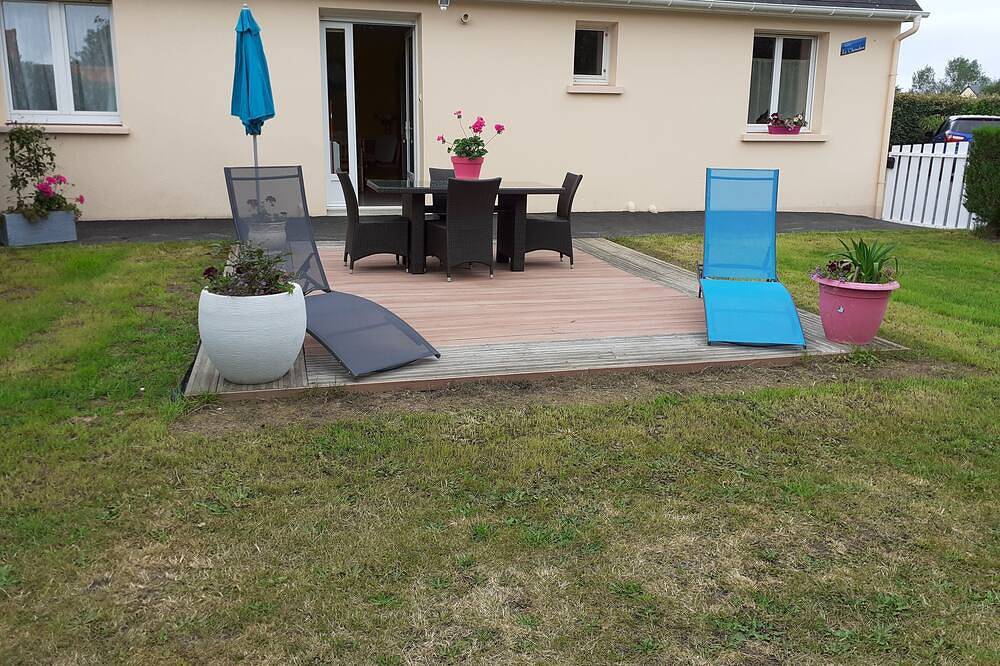 Gite le chouchou 4 pers: 42 m2 classé *** 1 bedroom bed 160 in Gouville-sur-Mer, Région de Coutances