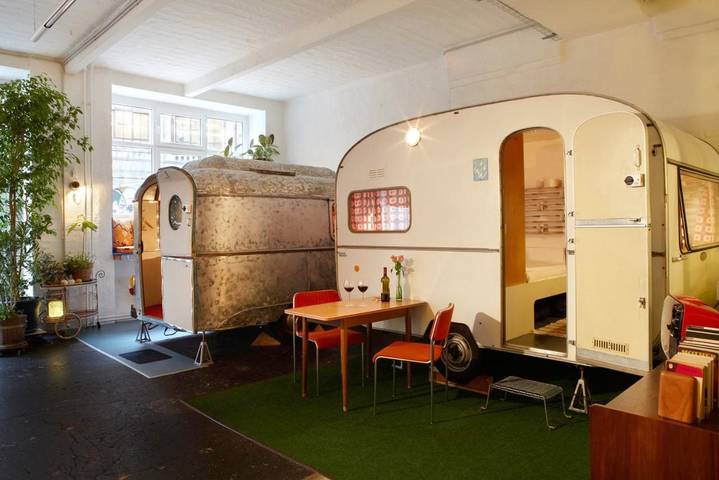 Hotel für 2 Personen, mit Terrasse und Garten sowie Ausblick in Neukölln Berlin - 3