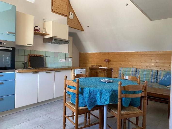 Appartement de vacances pour 3 personnes, avec jardin