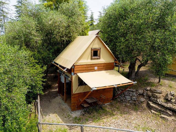 Zelt für 2 Personen, mit Kinderpool in der Toskana - 2