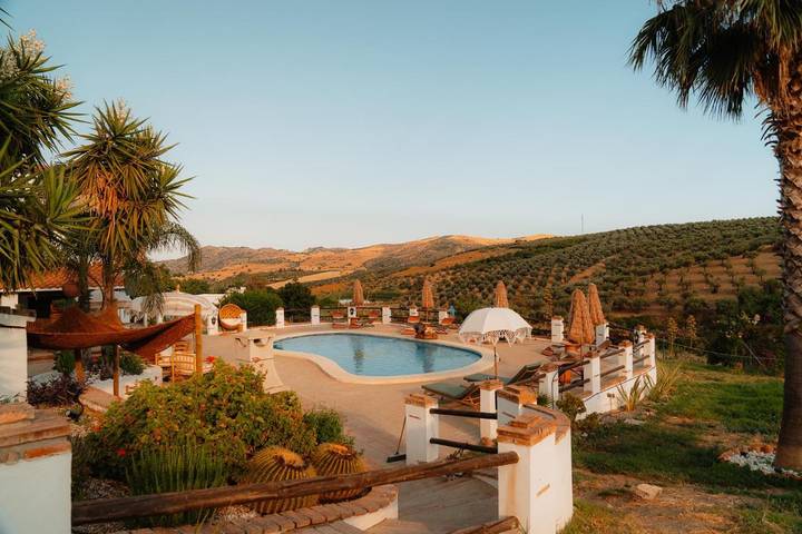Bed and Breakfast für 2 Personen, mit Ausblick und Garten sowie Pool und Terrasse - 1
