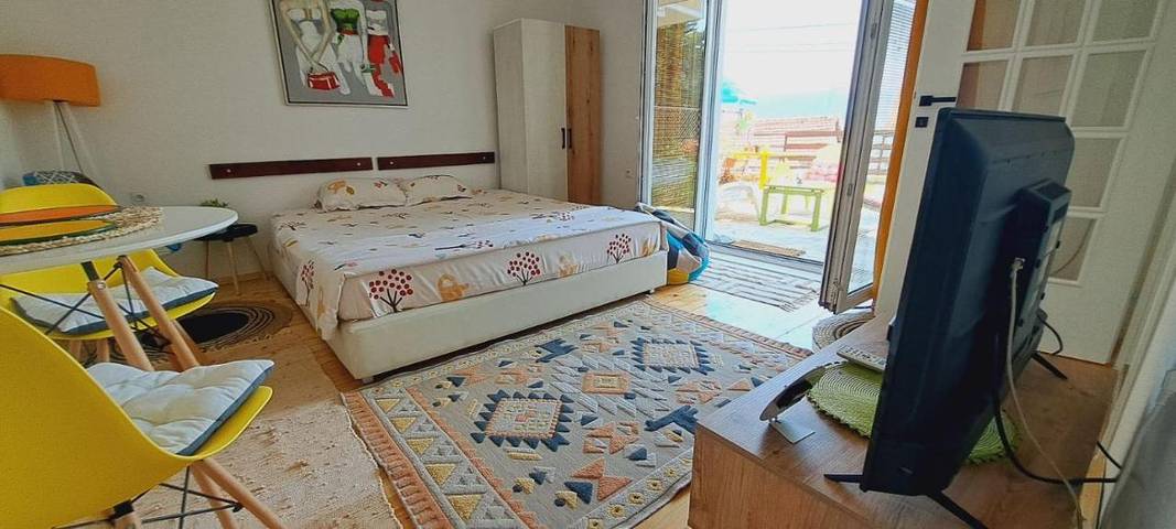 Appartement de vacances pour 2 personnes, avec vue et jardin