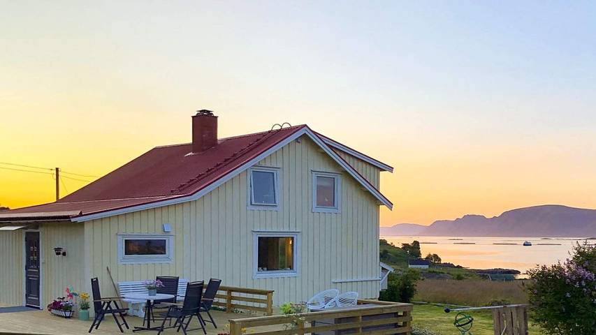 Ferienhaus für 5 Personen, mit Terrasse in Vesterålen