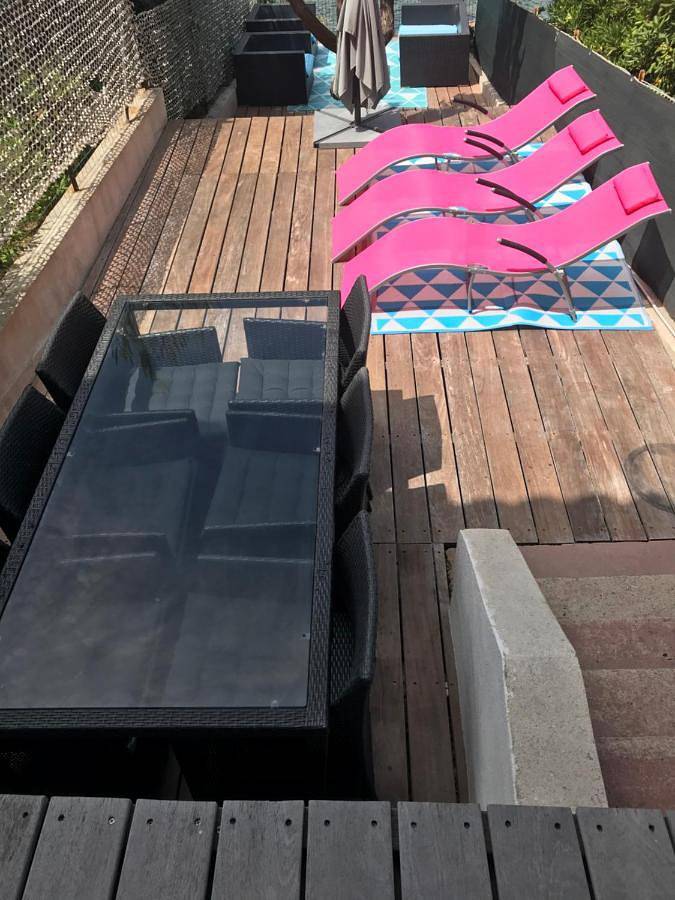 Location de vacances pour 4 personnes, avec vue et jardin dans Plage de Portissol - 4