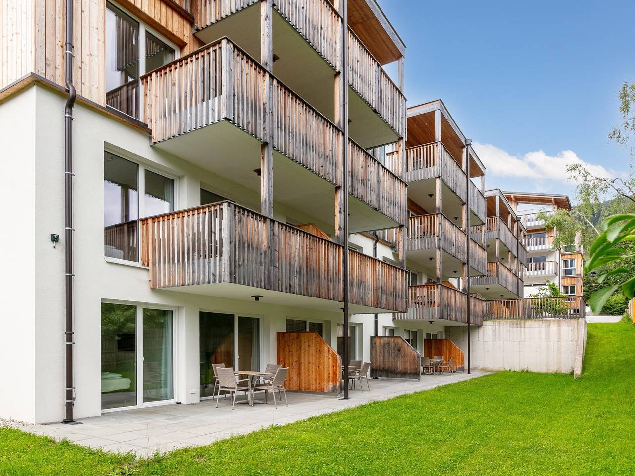 Ganze Wohnung, Luxuriöse Wohnung mit Sauna und Balkon in Haus, Schladming-Dachstein