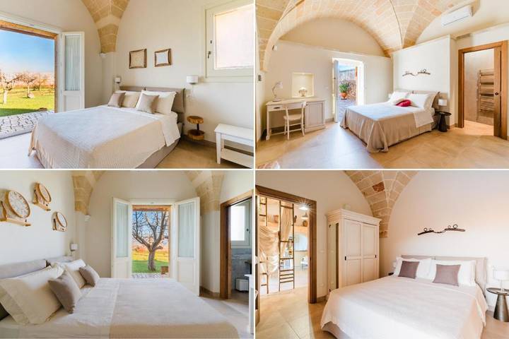 Location de vacances pour 2 personnes, avec vue et piscine ainsi que jardin et terrasse à Copertino - 2