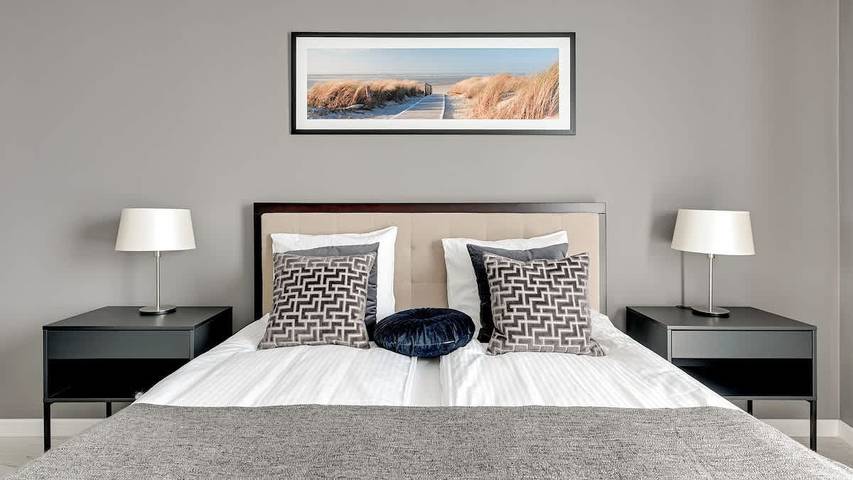 Entire apartment, Stylish Apartment with Parking | Spa | Granary Island in Gdansk, Zatoka Gdańska