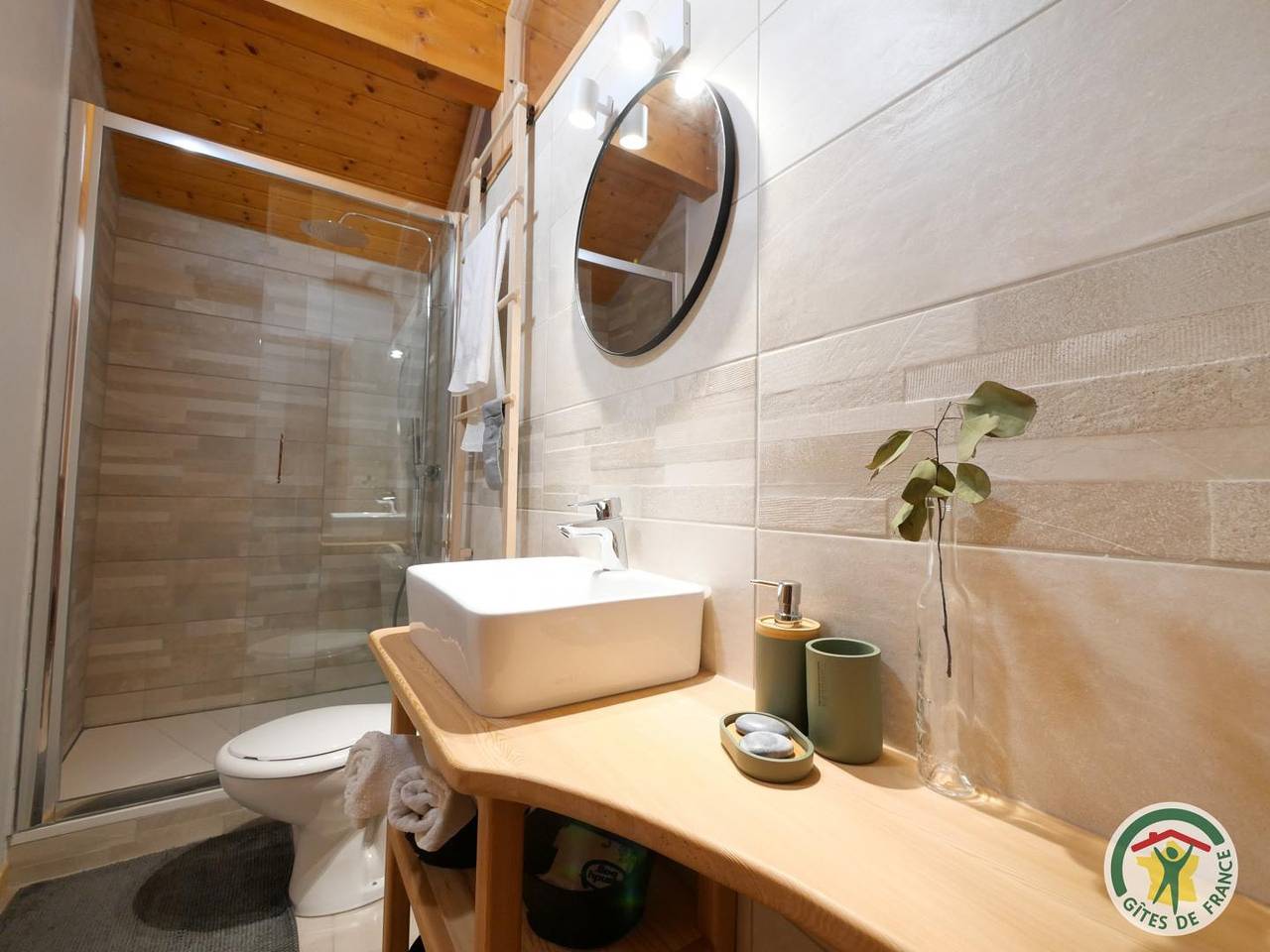 Gîte voor 2 personen met terras in Les Hieres, La Grave