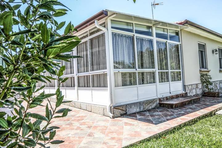 Location de vacances pour 7 personnes, avec jardin ainsi que vue et piscine à Tomiño - 2