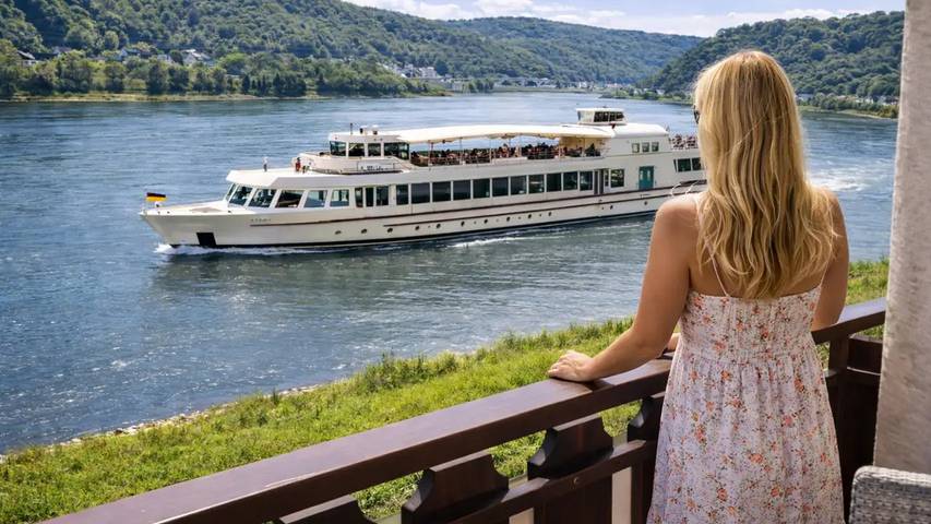 Ferienwohnung für 4 Personen, mit Garten in Loreley
