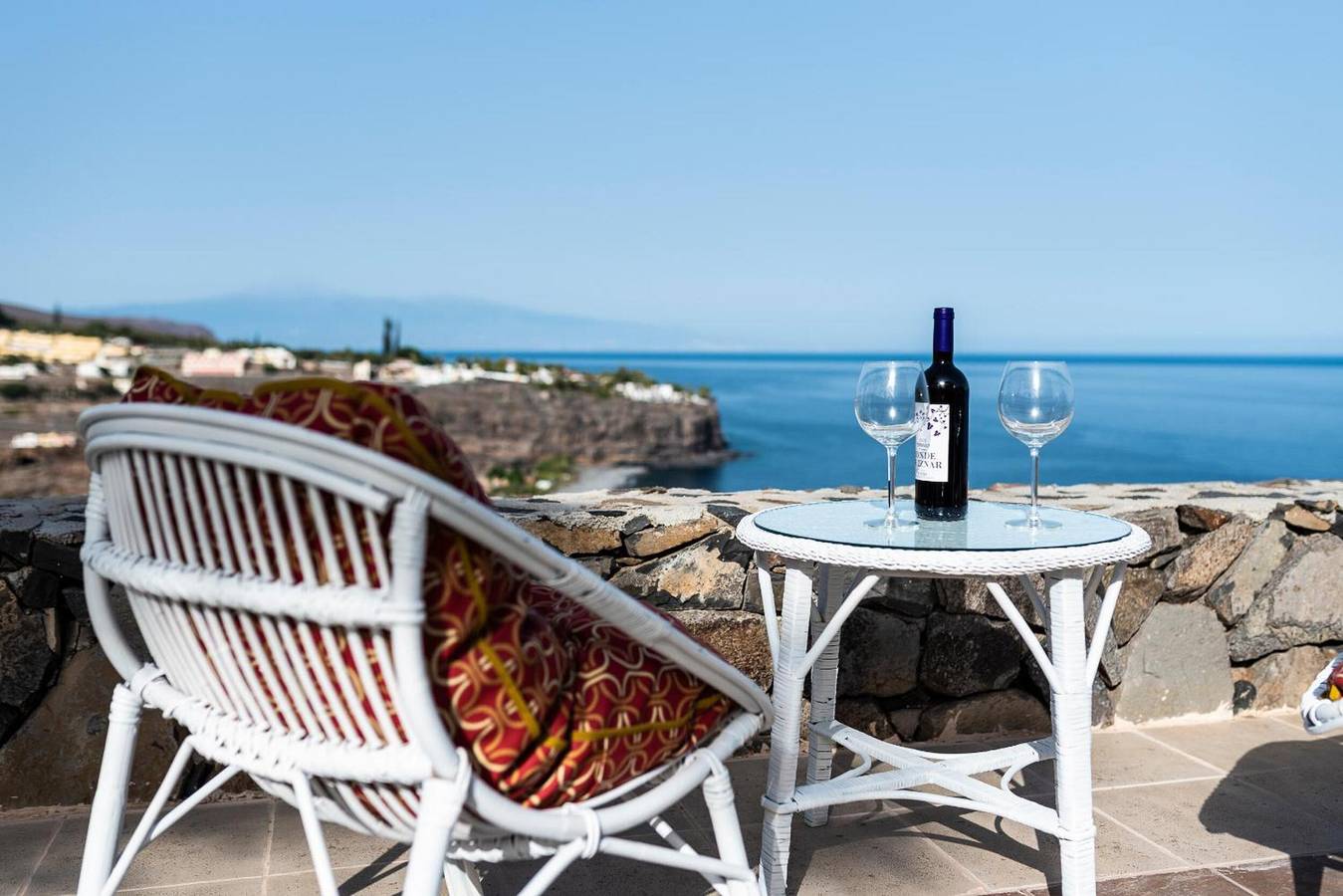 Ferienhaus 'Los Mangos – Fantastische Aussicht' mit Balkon und Wlan in La Trinchera, La Gomera