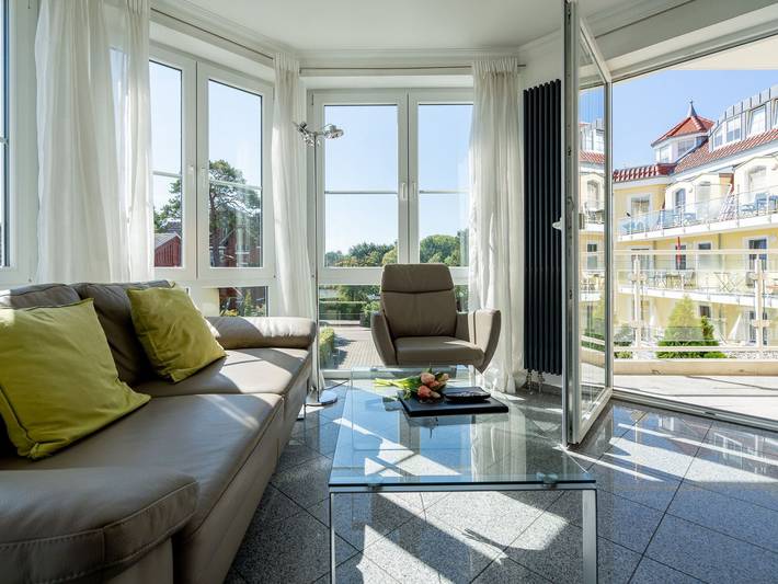 Ferienwohnung für 4 Personen, mit Balkon und Seeblick in Bansin - 4