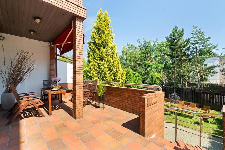 Dom wakacyjny dla 14 osób, z widok i sauna oraz ogród, zwierzęta dozwolone w Wawer