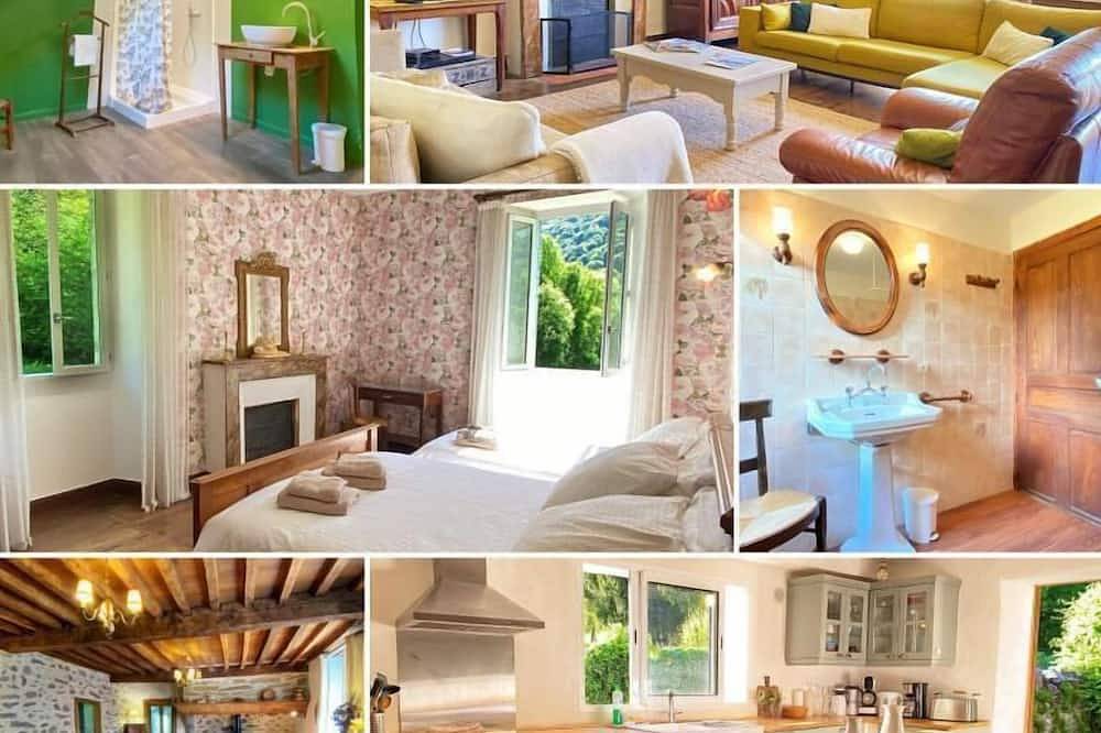 Splendid farmhouse at the foot of the Pyrenees, breathtaking view in Issor, Béarn
