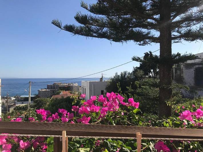 Gîte pour 2 personnes, avec vue et jardin dans Chóra Sfakíon