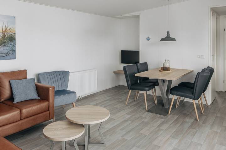 Chalet für 4 Personen, mit Terrasse und Balkon/Terrasse in Zeeland - 3