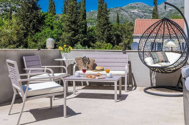 Holiday rental for 6 people, with terrace and garden in Srebreno