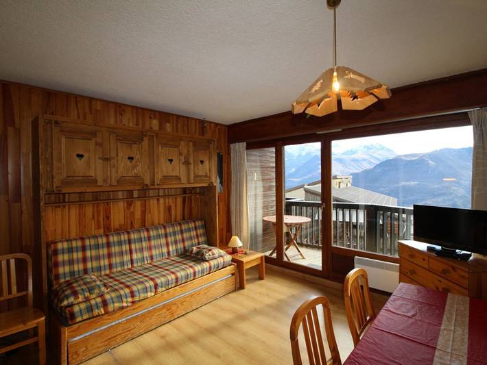 Gîte pour 6 personnes, avec Balcon à Auris
