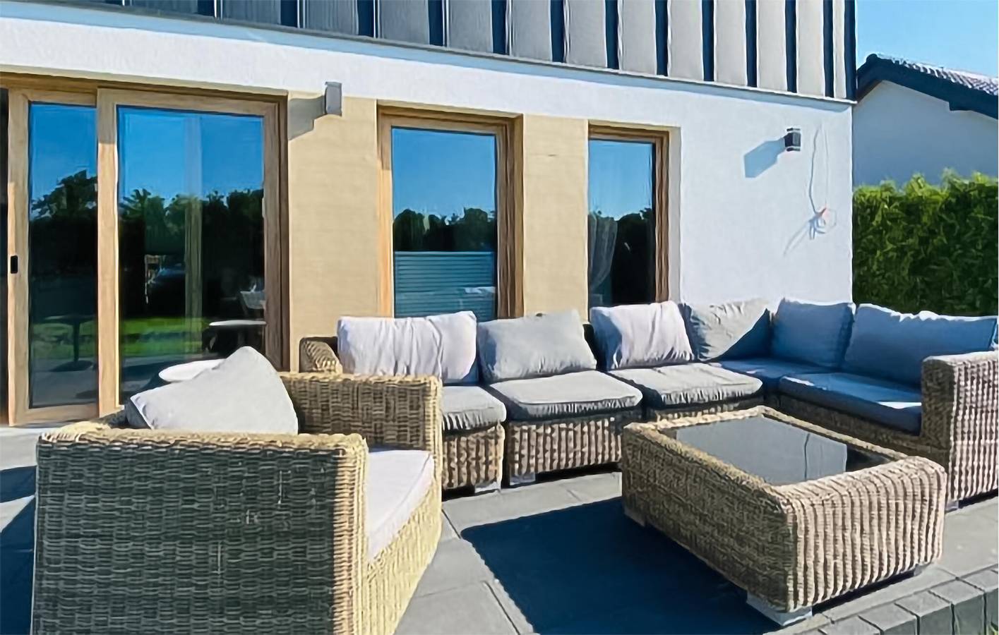 Ganze Ferienwohnung, Ferienwohnung für 6 Personen mit Terrasse in Nowęcin, Polnische Ostsee