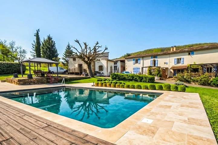 Maison de vacances pour 8 personnes, avec Jardin et Piscine