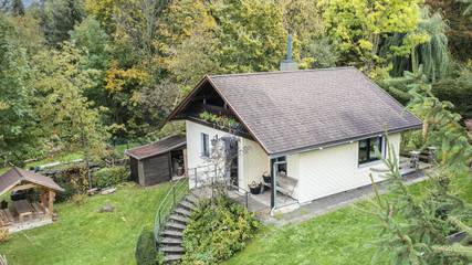 Ferienhaus für 4 Personen, mit Garten und Terrasse sowie Sauna, mit Haustier in Waltershausen