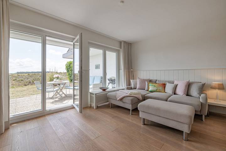Ferienwohnung für 4 Personen, mit Terrasse und Ausblick in Munkmarsch