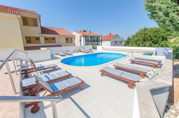 Ferienwohnung für 3 Personen, mit Terrasse und Pool sowie Sauna in Orebic - 4