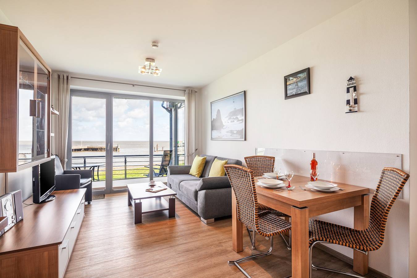 Ganze Ferienwohnung, Residenz am Yachthafen, in Hafen Cuxhaven, Cuxhaven