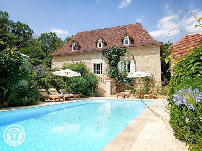 Gîte für 10 Personen, mit Garten und Pool sowie Terrasse - 1