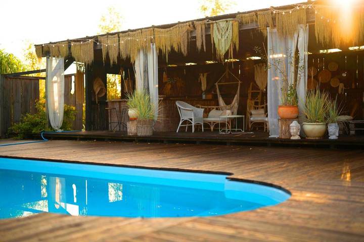 Willa dla 8 osób, z ogród i basen oraz jacuzzi na Mazury