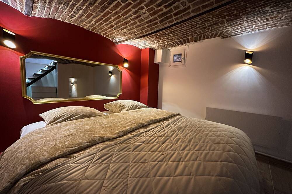 Ganze Wohnung, Apartment-Whirlpool-Apartment-Strassenblick-Le Bijou in Lille, Lille und Umgebung
