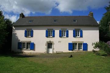 Location de vacances pour 5 personnes, avec jardin à Bannalec