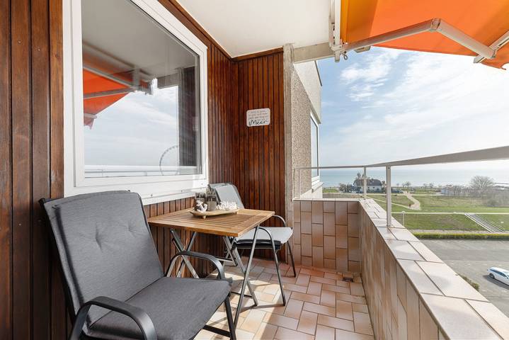 Apartamento vacacional entero, Apartamento de vacaciones para 4 personas con balcón in Grömitz, Distrito de Holstein Oriental