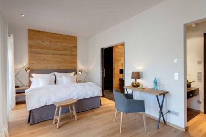 Ferienhaus für 2 Personen, mit Balkon und Garten sowie Sauna, mit Haustier in Lübben