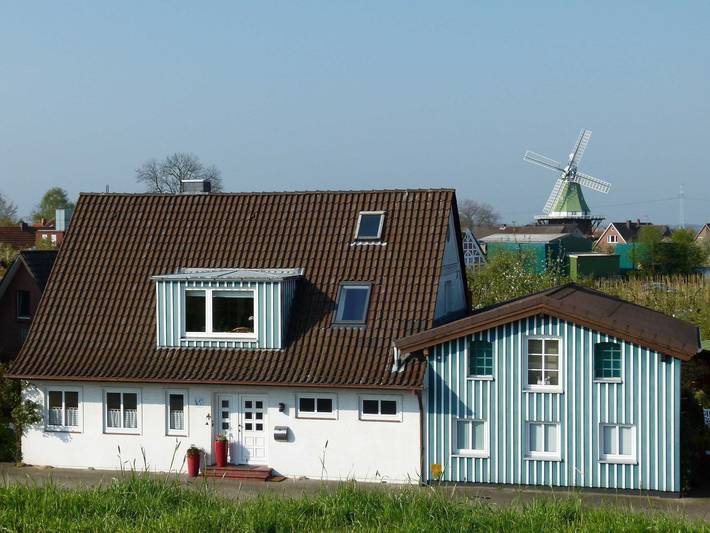 Ferienwohnung für 4 Personen, mit Balkon in Hollern-Twielenfleth - 2