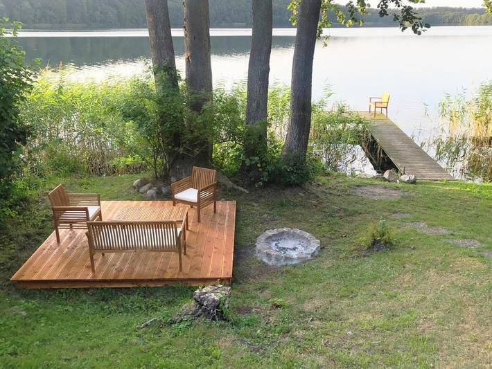 Ferienhaus für 3 Personen, mit Seeblick und Ausblick sowie Garten, mit Haustier in Pinnow - 2