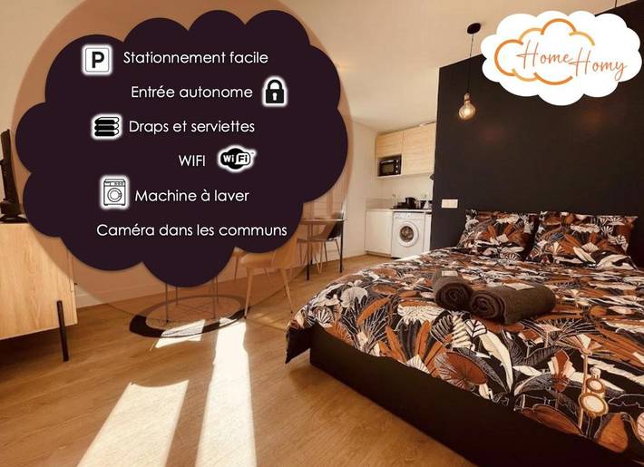 Appartement de vacances pour 2 personnes, animaux acceptés à Niort