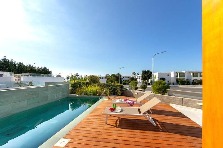 Ferienhaus für 4 Personen, mit Ausblick und Pool sowie Garten in Paphos - 4