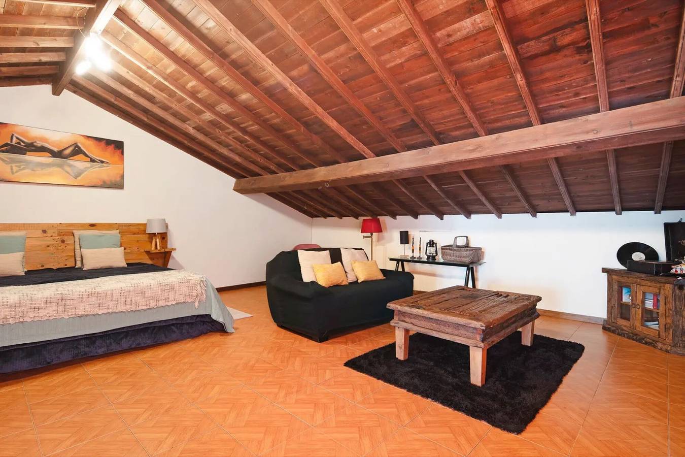 Zimmer 'Lagoa' mit Meerblick, privater Terrasse und Wlan in São Miguel Island, Lagoa (Azoren)