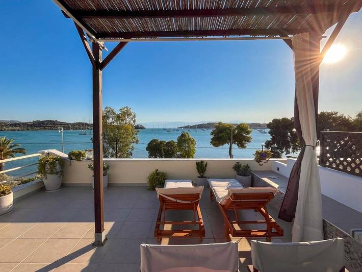 Ferienhaus für 5 Personen, mit Balkon und Ausblick
