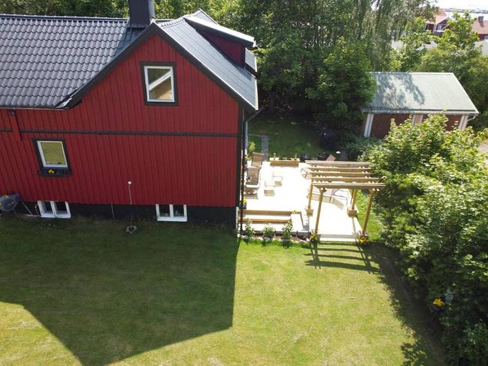 Ferienwohnung für 4 Personen, mit Terrasse und Garten sowie Seeblick und Ausblick in Gullspang - 4