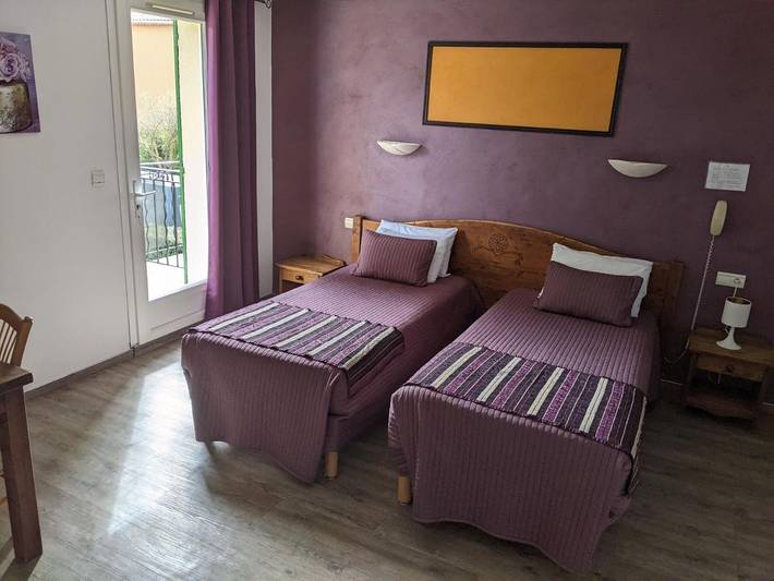 Hôtel pour 2 personnes, avec jardin et piscine à Vacqueyras - 4