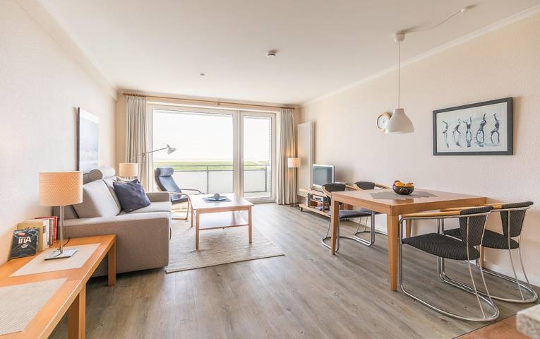 Ferienwohnung für 2 Personen, mit Balkon und Sauna in Büsum