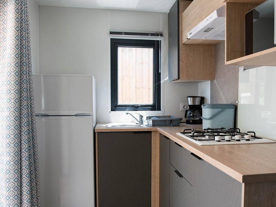 Camping du Bugeau - Mobilhome 4 personas - Confort+ - 2 habitaciones in Pornichet, Côte de Jade