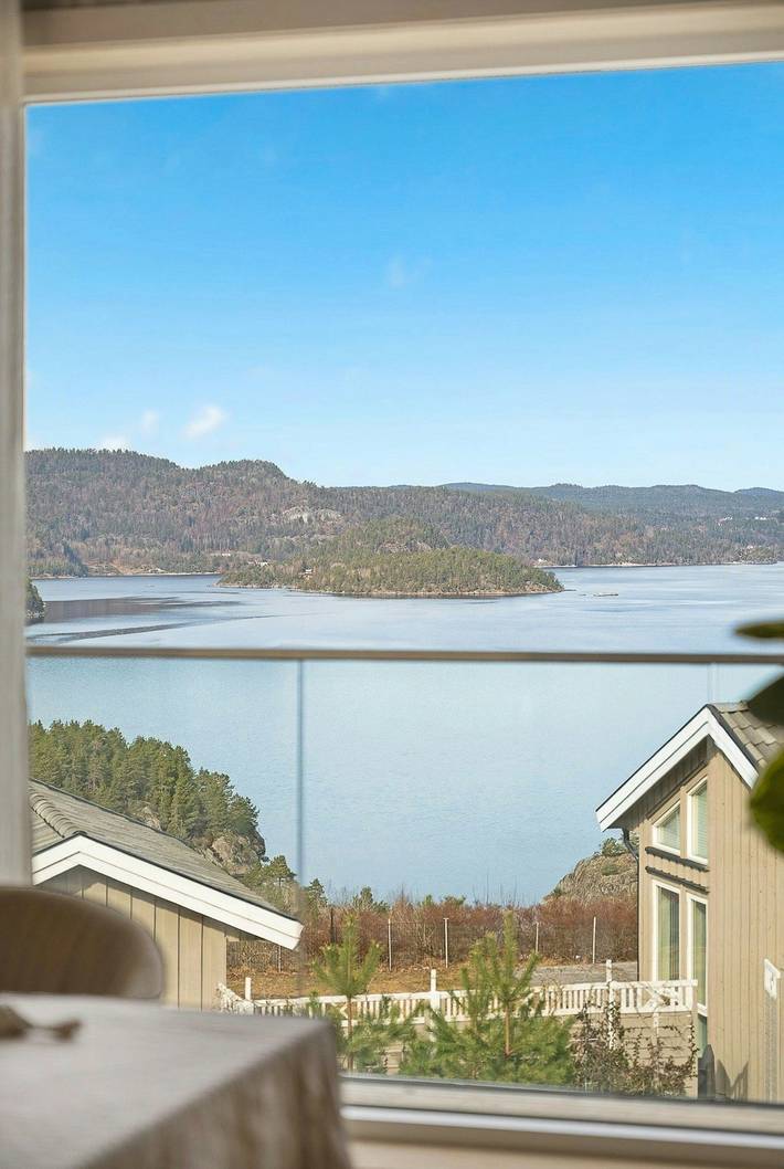 Moderne Hütte mit Panoramablick in der Nähe von Kragerø in Kragerø