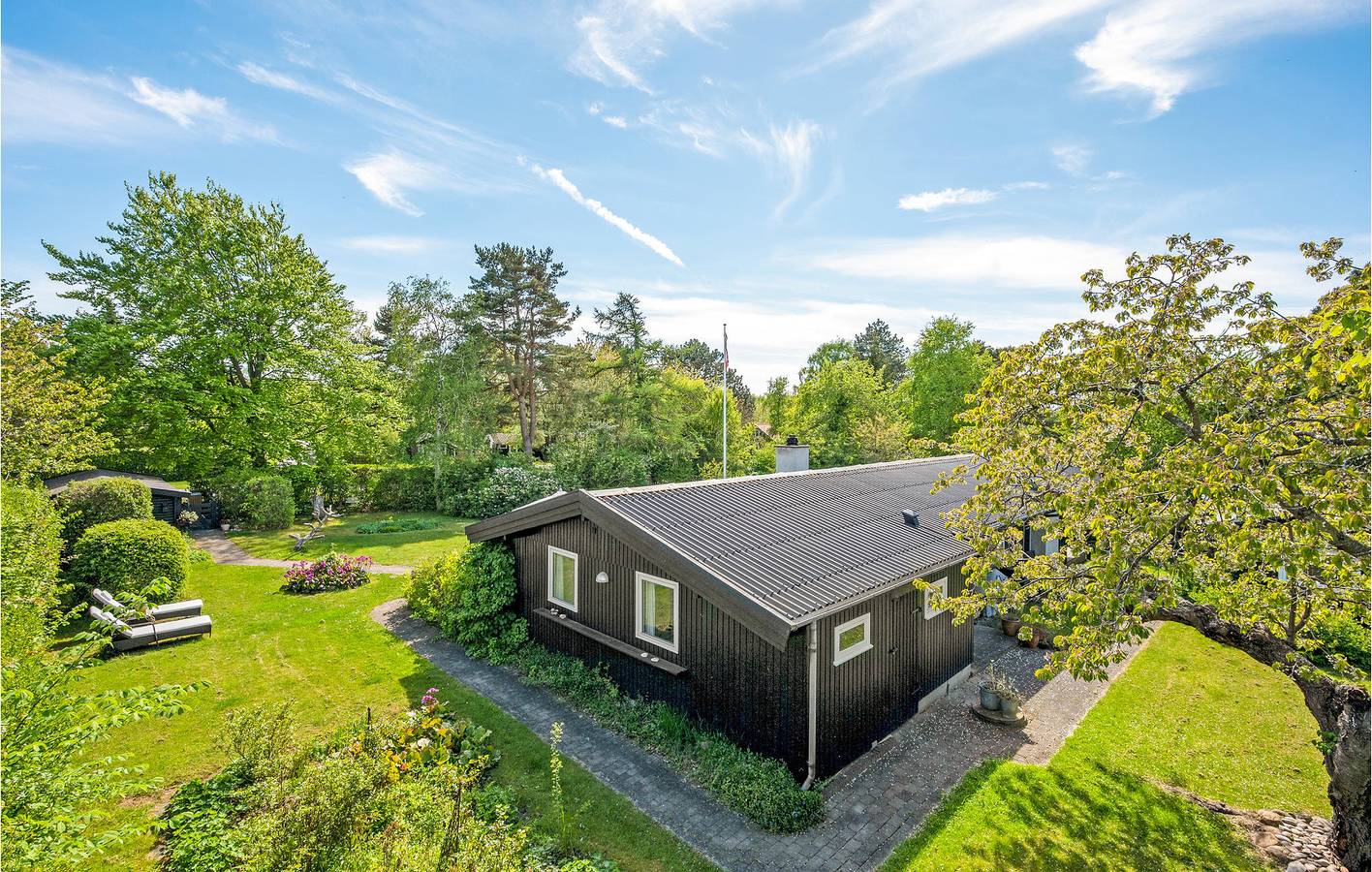 Ferienhaus für 6 Personen mit Terrasse in Tisvilde, Kattegat Küste