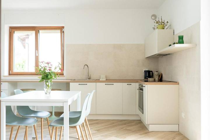 Apartamento de vacaciones para 6 personas, con jardín y balcón - 1