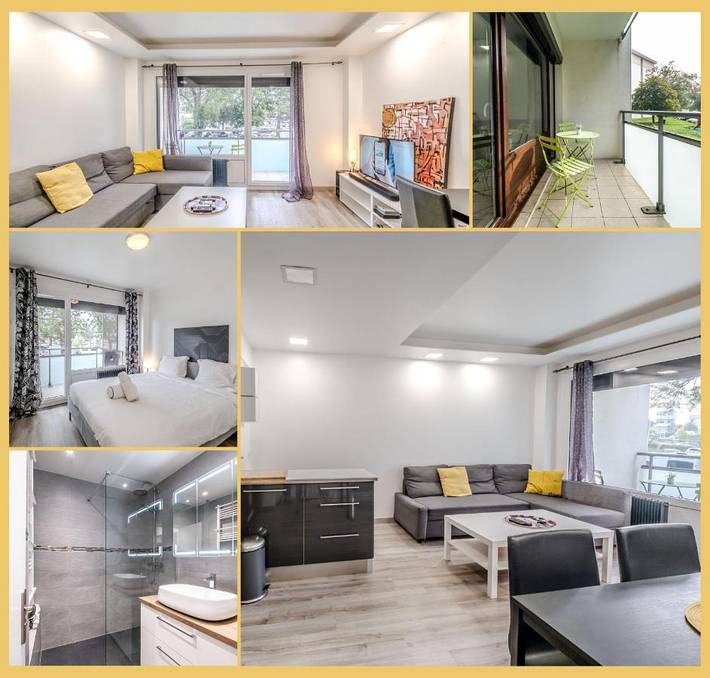 Gîte pour 4 personnes, avec balcon à Saint-Julien-en-Genevois - 3