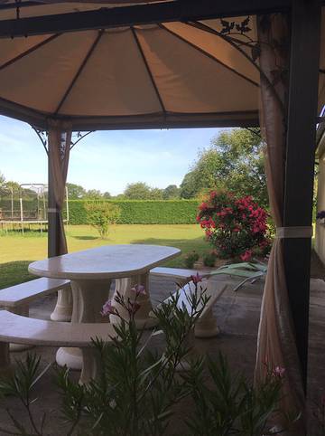 Chambre d’hôte pour 2 personnes, avec jardin à Dragey-Ronthon