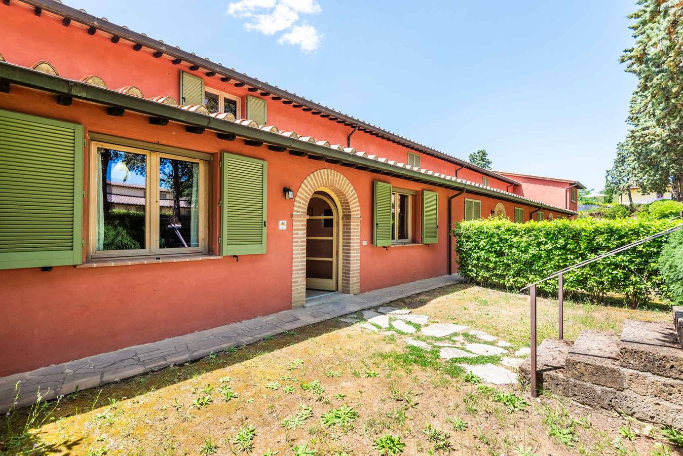 Geheel vakantieappartement, Vakantiewoning met terras, airco en internet  in Trequanda, Provincie Siena